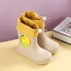 Botas de Lluvia para Niños Niños, Nuevas Botas de Lluvia para Exteriores Niños, Botas de Lluvia Impermeables Antideslizantes para Bebés Dibujos Animados Lindas, Botas de Lluvia para Niñas