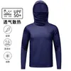 Ropa de Protección Solar para Exteriores de Seda de Hielo para Hombre Verano 2026, Ropa Transpirable con Protección Solar para Pesca, Ligera, Transpirable, Protección UV, Sensación Fresca