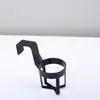 Fábrica de Origen Transfronterizo Coche Negro Portavasos de Agua Estante de Almacenamiento para Coche Portavasos Portátil Soporte Lateral de Puerta Taza Fija