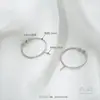 Base de Anel Plana DIY Feita à Mão com Preservação de Cor Banhada a Ouro 14K com Face Adesiva para Anel, Pino para Contas com Meio Furo para Montagem de Pérolas, Acessórios de Base para Anel Aberto