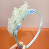 Grampo de Cabelo Novo com Bordado em Renda Estilo Fada para Meninas, Presilha de Cabelo Fofa com Pérolas para Cabelos Rebeldes, Acessório de Cabelo Lateral