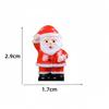 Série de Natal Mais Vendida Transfronteiriça Papai Noel Pequenos Enfeites Micro Paisagem Decorações de Cena de Natal Fabricante Atacado