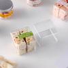 Tampa de Alumínio Pote de Biscoitos Cookie Recipiente de Plástico para Alimentos Recipiente de Biscoito Pacote com 6 Quantidade Mínima de Pedido de 1 Peça Pote de Biscoito