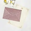 Polvo de Brillo Dorado Sobre Sello de Cera Diario DIY Regalo para Adultos Tarjeta de Felicitación Invitación Examen de Admisión Preparatoria Sobre Multicolor Venta al por Mayor