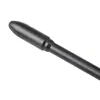 Antena de coche modificada de venta caliente transfronteriza antena universal suministros modificados para vehículos todoterreno antena de aleación de aluminio negra