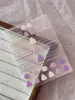 YITU Adesivo de Unha com Figura de Formiga Tricotado em Relevo Laço Xadrez de Amor com Adesivo Decoração de Unha YT4423