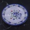 Plato de Melamina Plástico Imitación Porcelana Plato Redondo Comercio Exterior Plato Impreso Plato para Frutas Plato de Arroz Fabricante Plato Redondo al por Mayor