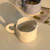 Taza de Cerámica Seleccionada Transfronteriza Hanfeng Punto de Sésamo Taza para Hogar Oficina Restaurante Taza para Leche Café