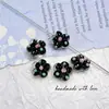 Hecho a Mano Lámina de Plata Triturada Arena Dorada Pétalos Flores Cuentas de Vidrio DIY Collar Pulsera Colgante Accesorios En Stock Envío 48h