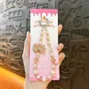 Cadena Creativa para Teléfono Móvil con Lazo de Diamante y Cuentas de Cristal Llavero Colgante Lindo para Bolso Llavero de Llave de Coche Venta al por Mayor