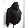Diseño de Mochila Nuevo Transfronterizo Europeo y Americano Sudadera con Capucha para Hombre Casual High Street Tendencia Color Sólido Cremallera Chaqueta Ins