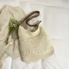 Bolso Casual de Gran Capacidad Transfronterizo para Mujer 2026 Nuevo Estilo Simple Nicho Bolso de Hombro para Viajes Cotidianos Bolso Tote de Moda Calado