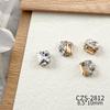 Internet Celebrante Novo Cristal Broca Coringa Super Flash Irregular Quadrado Gota de Água Forma Pilha Broca Nail Art Jóias ZS2810