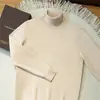 Nuevo suéter de cachemira para hombre de otoño e invierno, jersey de cuello alto, tejido de cachemira grueso, suéter versátil