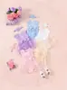 El nuevo vestido de niña de Amazon presenta dulces mangas acampanadas, bordado floral, falda de malla en línea A y detalles de aplicación.