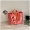 Bolsa de Mano Tipo Tote Grande de Moda al por Mayor Bolsa de Viaje de PVC para el Trabajo Versátil Bolso de Hombro