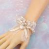 Corsage de pulso casamento noiva damas de honra flor de pulso casamento melhor amiga pulseira estilo floresta crianças dança flor de pulso