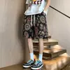 Tendencia de Moda de Verano Pantalones Cortos para Hombre Estilo Playa Versátiles Cómodos Estampado Digital Pantalones Bermuda Transpirables para Mujer