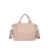 Bolso de Nylon de Color Sólido para Mujer, Gran Capacidad, Bolso Casual Ligero, Bolso Tote Simple, Bolso de Hombro Versátil para Viajar, Bolso de Hombre
