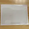 Bolsa de plástico PVC transparente caja de transferencia bolsa de etiquetas bolsa de estante bolsa de precio bolsa de material tarjeta de bolsa bolsa con logo de PVC