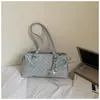 Bolsa de Mão Feminina Nova da Moda Doce Primavera 2026 Bolsa de Ombro de Alto Valor com Bolinhas Bolsa de Axila para Mulheres