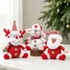 Ming Crown Novas Decorações de Natal Cartoon Old Man Doll Doll boneca boneca de neve Pingente pendente de árvore de Natal ornamento pendurado