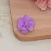Novos brincos de pétalas de hortênsia com cordão de acrílico, acessórios florais DIY, joias estilo chinês, acessórios de cabelo feitos à mão