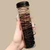 Goma para el pelo de alambre de teléfono con lunares de uva y coco, estilo coreano, alta calidad, fresca y versátil para el verano, cuerda para el pelo diaria, diadema, venta al por mayor