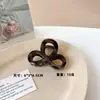 Pinza de Agarre Estilo Coreano Pinza de Tiburón Semicírculo de PC Pinza para el Cabello Versátil de Gama Alta Accesorios para el Cabello con Corte Curvo Grandes Elegantes para Mujeres