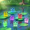 Transfronteiriço Novo Rãzinha Fofa Luminosa Partículas Fofas Paisagismo de Jardim Ornatos DIY Acessórios Pendurados Mini Estatuetas