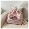 Bolsa Ita Japonesa Fofa de Estrela com Cordão Bolsa para Boneca Laço Grande Capacidade Versátil Mochila para Trabalho e Escola Bolsa Ita Feminina