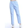 Pantalones de enfermera de hospital al por mayor, pantalones de traje de cintura elástica blancos de primavera y otoño, ropa de médico, ropa de enfermera, sombrero, pantalones de trabajo