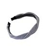 Diadema retorcida de lunares suave para coronilla alta, diadema versátil para uso diario para mujer, nuevo modelo 2026, accesorio externo para el cabello