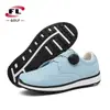 Fabricante de ventas directas Fuli Sports suministra zapatos de golf, zapatos casuales para mujer con tacos fijos transpirables