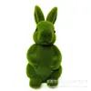 Ornamentos de animais de simulação Decoração de Natal decoração de animal coelho paisagem artificial Aglomeração de musgo animal falso atacado