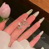 Aretes de Flores Dopamina Estilo Vacacional para Mujer Verano Dulce Elegante Combinan con Todo Aretes con Pin de Plata 925 de Sensación de Alta Gama