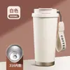 Nueva Taza de café aislada de alta calidad de acero inoxidable 316 de Lirio del Valle, botella de agua portátil, taza de café de moda para mantener el frío