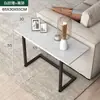 Mesa de centro para sala de estar, nuevo modelo 2026, mesa de té pequeña para balcón, lujo ligero con un toque de alta gama, mesa de centro simple para espacios pequeños