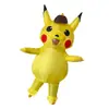 Disfraz Inflable de Pikachu de Halloween Transfronterizo Accesorios Divertidos para Escenario Fiesta Rendimiento Montar Abeja Disfraz Inflable