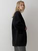 Suéter de Lana Th~Row para Mujer 2025 Otoño e Invierno Nuevo Normcore Versátil Diseño Perezoso Chaqueta de Longitud Media