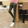 2025 Calças Casuais Novas Masculinas Verão Fino Juventude Slim Fit Estilo Coreano Tendência Mais Fácil de Combinar Stretch Pés Pequenos Calças Compridas