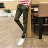 2026 Novas Calças Casuais Masculinas de Verão Finas Slim Fit Estilo Coreano Modernas Versáteis Elásticas Skinny Longas