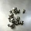 Esferas maciças de aço inoxidável e aço carbono de 5-30mm, esferas de aço roscadas para rosqueamento e perfuração, esferas redondas