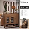 Gabinete para Zapatos Puerta Principal del Hogar con Taburete para Cambiar Zapatos Gabinete de Entrada Integrado Pantalla para Sala de Estar con Colgador Gabinete Divisor para Sofá