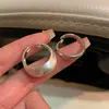 Lujo Ligero Pequeño Zhongzhong Plata Ensaladas Anillo de Fibroína de Seda Anillo para Hombres y Mujeres Apertura Ajustable Anillo para Dedos de Dieta Anillo con Sentido de Diseño Mate