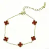 Estilo Ins Lujo Accesible Joyería de Mano de Trébol, Múltiples Colores Disponibles, Dropshipping de Fábrica Origen, Venta al por Mayor en Stock