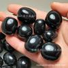 Aproximadamente 20 mm 100 g Precio Obsidiana Rolling Stone Piedra desnuda Adornos decorativos Piedra de bonsái Piedra de pecera Piedra