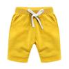 Shorts Infantis de Verão Feitos Sob Medida Calças Casuais com Cintura Elástica, Calças de Tricô de Algodão de Comprimento Médio, Processamento com Fotos e Amostras Fornecidas, Oem