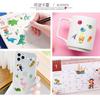 Pegatinas Personalizadas al por Mayor para Manualidades Creativas de Rascar, Pegatinas para Diario Personal, Pegatinas para Velas sin Agua, Máscaras, Vasos, Cajas de Regalo, Pegatinas de Marca de Agua