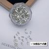 Mini Zircônia Fundo Plano Novo Popular Alta Qualidade 5A Zircônia Flash Exquisita Diamante DIY Joia de Unha Mista Atacado